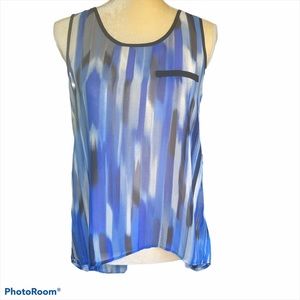 BCX High Low Sheer Blouse